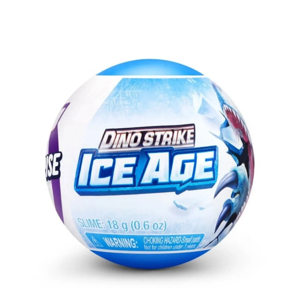 Set3-Zuru Dino Strike Ice Age Surprise Balls